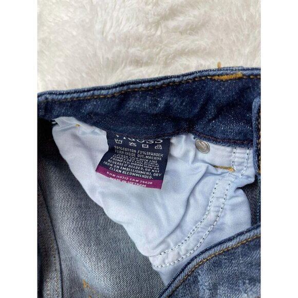 Vigoss Jagger Straight Crop Jeans 26x26 High Rise Button Fly - Picture 5 of 8